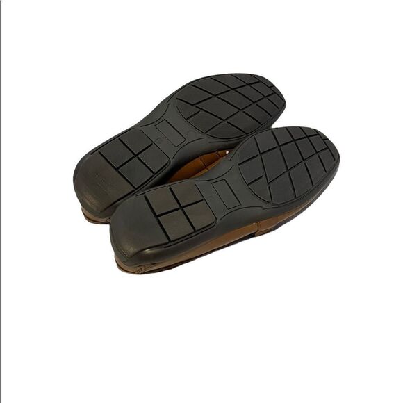 Men’s Giorgio Brutini Le Glove Brown Leather Driving Loafers Size 10 NWOT - Picture 9 of 9